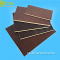 Hoja laminada de papel fenólico marrón 3021B